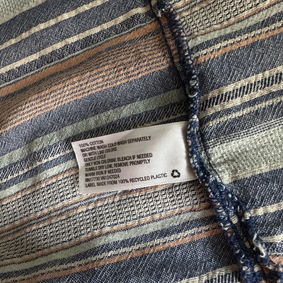Goodfellow & Co Multicolor Striped Casual Shirt - Picture 8 of 13
